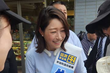 【参院選】元NHKアナで国民民主から立候補の牛田茉友氏　選挙戦でサイン求められ「前職でもあまりしたことがない」